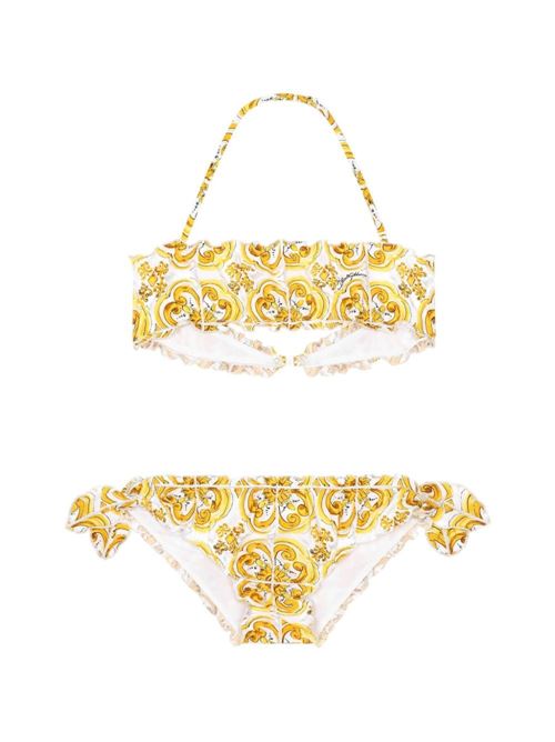 Costume bambina bikini Dolce & Gabbana Kids | L5J852ON00XH03TN